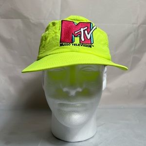 2019 Viacom MTV Bright Yellow Hat Adjustable